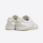 Volley Canvas Sneakers in White/Pierre