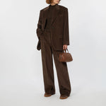 WEEKEND MAX MARA Tania Trouser in Chocolate