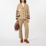 WEEKEND MAX MARA Belgio Cardigan in Beige