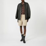 WEEKEND MAX MARA Caprara Cotton-Blend Yarn Gilet in Chocolate