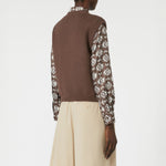 WEEKEND MAX MARA Caprara Cotton-Blend Yarn Gilet in Chocolate