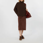 WEEKEND MAX MARA Borgia Jumper in Chocolate