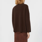 WEEKEND MAX MARA Borgia Jumper in Chocolate