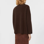 WEEKEND MAX MARA Borgia Jumper in Chocolate