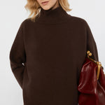 WEEKEND MAX MARA Borgia Jumper in Chocolate