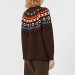 WEEKEND MAX MARA Hardy Sweater in Chocolate
