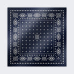 WEEKEND MAX MARA Siam Square Scarf in Ultramarine