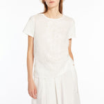 Magno Knitted Blouse in White