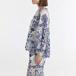 Lida L/S Blouse in Blue