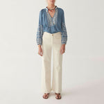 Sandrine Corsica Blouse in French Blue