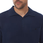 MOUSQUETON Yvignac Smock Shirt in Navy