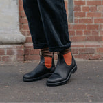 1918 Leather Boots in Brown/Terracotta