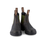 519 Leather Boots in Stout Brown/Olive