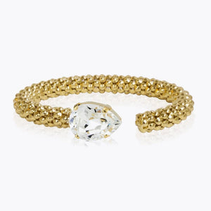Classic Rope Crystal Bracelet in Gold