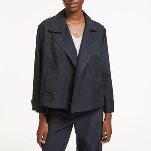 Rory Cotton Jacket in Navy