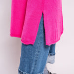Haven Long Cashmere Cardigan in Sorbet