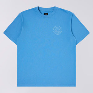 Edwin Music Channel T Shirt in Parisian Blue