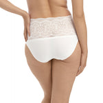 Lace Ease Invisible Full Brief in Ivory