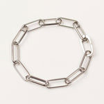 Ovale Bracelet in Silver
