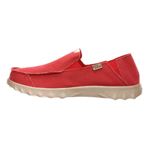 Kickback Couch Canvas Shoes in Red