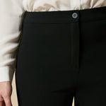 Ravel Slim-Fit Triacetate Trousers in Black