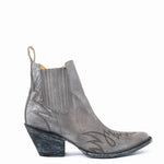 Fury Cowboy Boots in Silver
