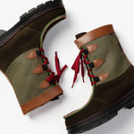 Midcalf Intrepid Shearling Lined Boots in Khaki
