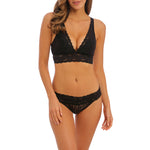 WACOAL Halo Lace Soft Cup Bra in Black