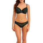 Lace Perfection Brief in Botanical Green
