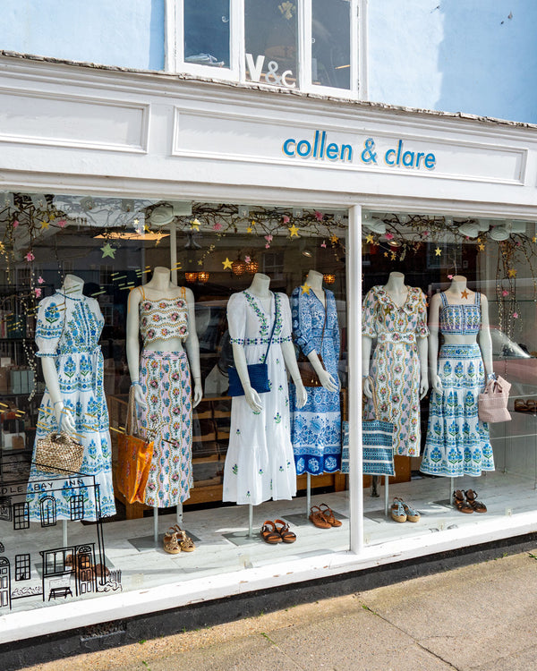 Pink City Prints in the Window