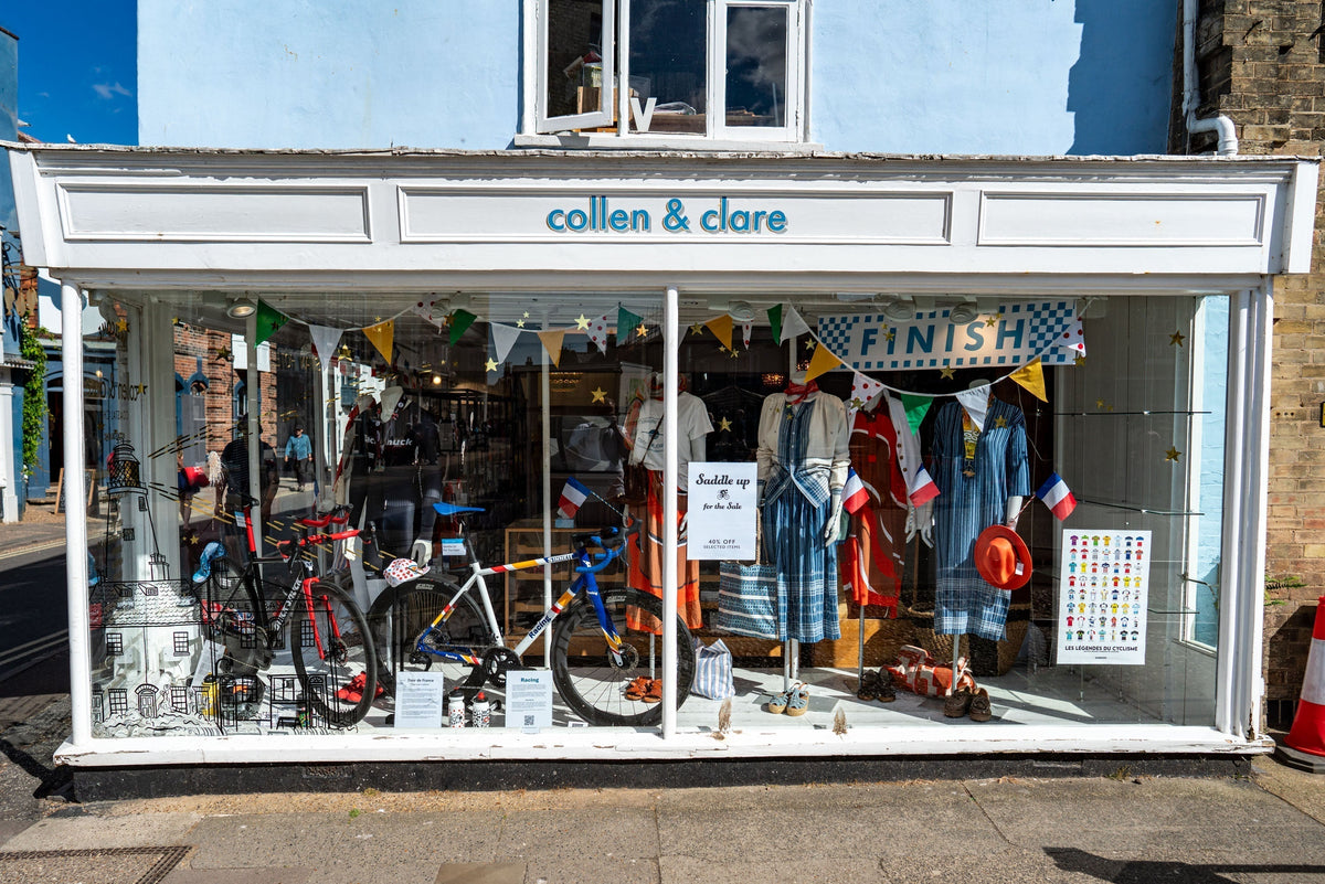Our Tour de France Window - Showcasing Sinnett Bicycles
