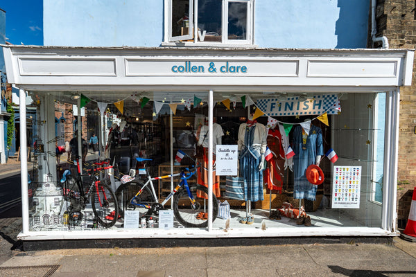 Our Tour de France Window - Showcasing Sinnett Bicycles