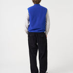 UNIVERSAL WORKS Zip Waistcoat in Blue