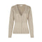 DEA KUDIBAL Barbro Knit Cardigan in Glitter Beige