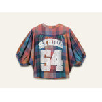 ORFEO Arizona Embroidered Shirt with 3/4 Sleeves in Pink Check