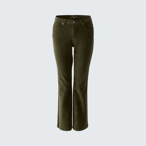 OUI Corduroy Trousers in Khaki