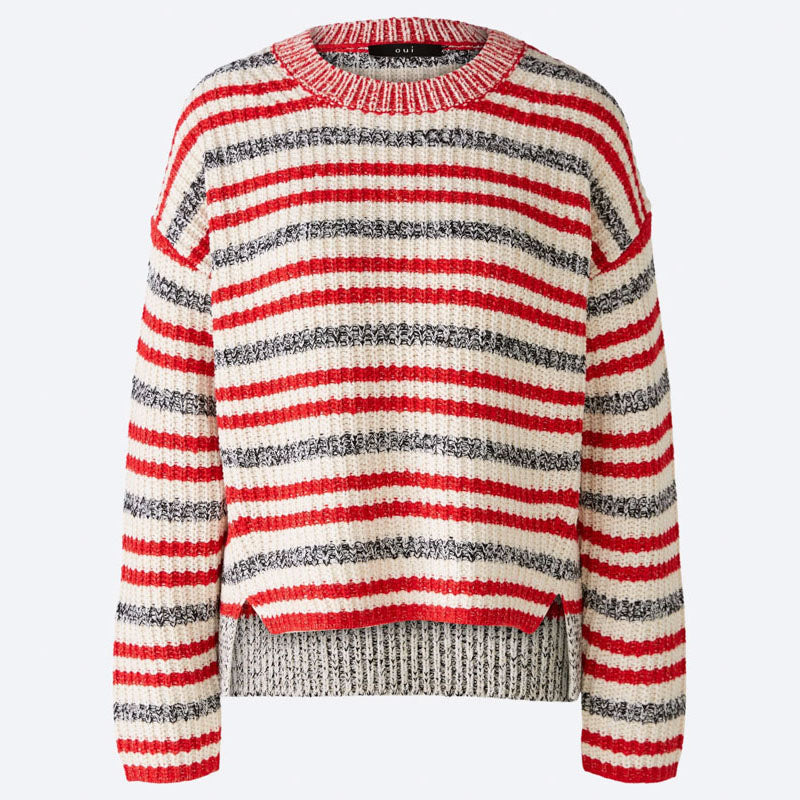 Jumper in Red White