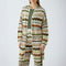 OUI 92830 Knitted Jacket in Light Stone Green