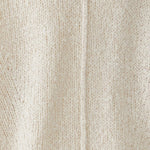 OUI V Neck Loose Fit Jumper in Light Beige Melange