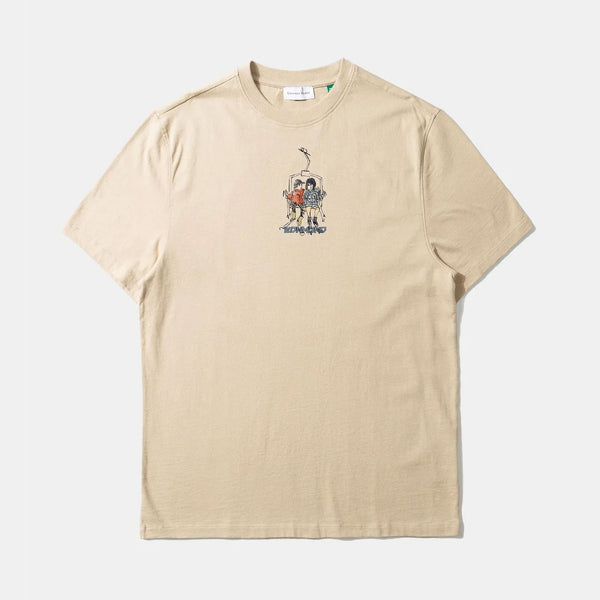 EDMMOND STUDIOS Chairlift T-shirt in Plain Tan