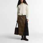 BARBOUR Hazelwood Knitted Zip Through Jumper in Ecru