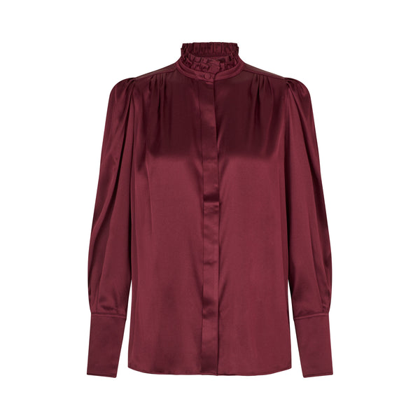 DEA KUDIBAL Roberta Shirt Blouse  in Bourgogne