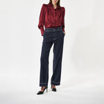 DEA KUDIBAL Roberta Shirt Blouse  in Bourgogne