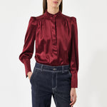 DEA KUDIBAL Roberta Shirt Blouse  in Bourgogne