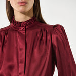 DEA KUDIBAL Roberta Shirt Blouse  in Bourgogne