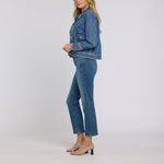 NYDJ Denim Jacket with Oversized Pockets in Salton
