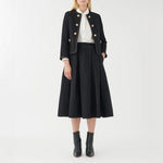 DEA KUDIBAL Nella Jacket with Deco Buttons in Raw Blue