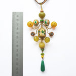 PHILIPPA KUNISCH Large Peruvian Gypsy Necklace in Yellow