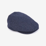 BARBOUR Barlow Flat Cap in Navy