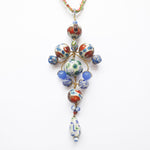 PHILIPPA KUNISCH Large Peruvian Gypsy Necklace in Blue